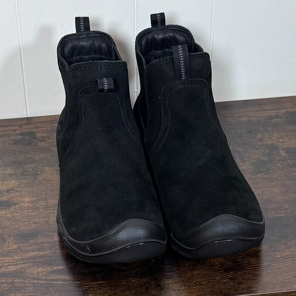 Brand new KEEN Greta Chelsea II Waterproof boots in Black/Black — NWT and box - Picture 5 of 9